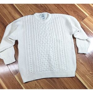 The Limited Cable Knit Sweater Women's Size 14 Cream Ivory Genuine Star Quality